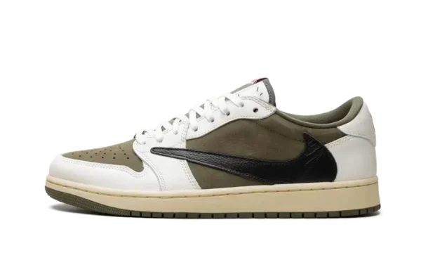 NIKE AIR JORDAN LOW MEDIUM OLIVE TRAVIS SCOTT
