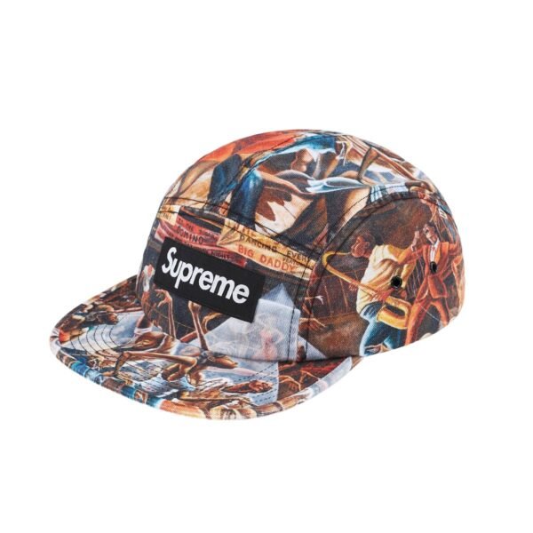 Supreme Ernie Barnes Camp Cap Multicolor